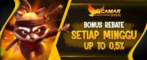REBATE SLOT GAME UP TO 0.5% promotion